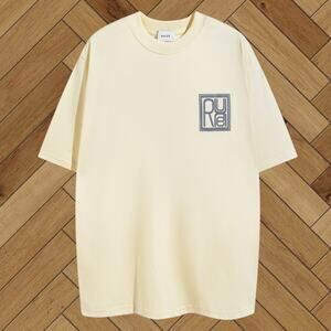 Men's Cream Short-Sleeve Rhude